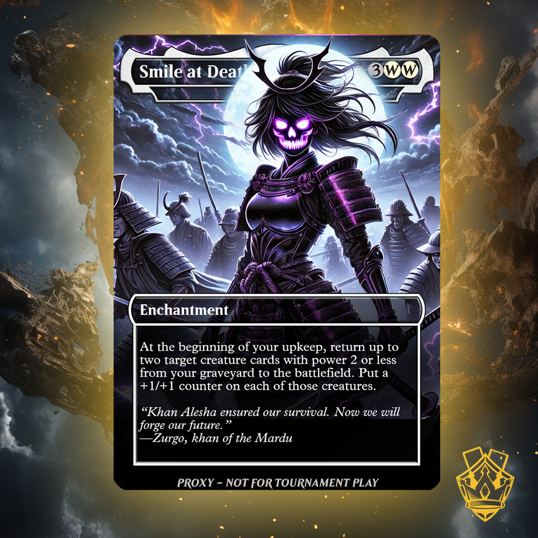 Smile at Death – MTG Custom Proxy Card