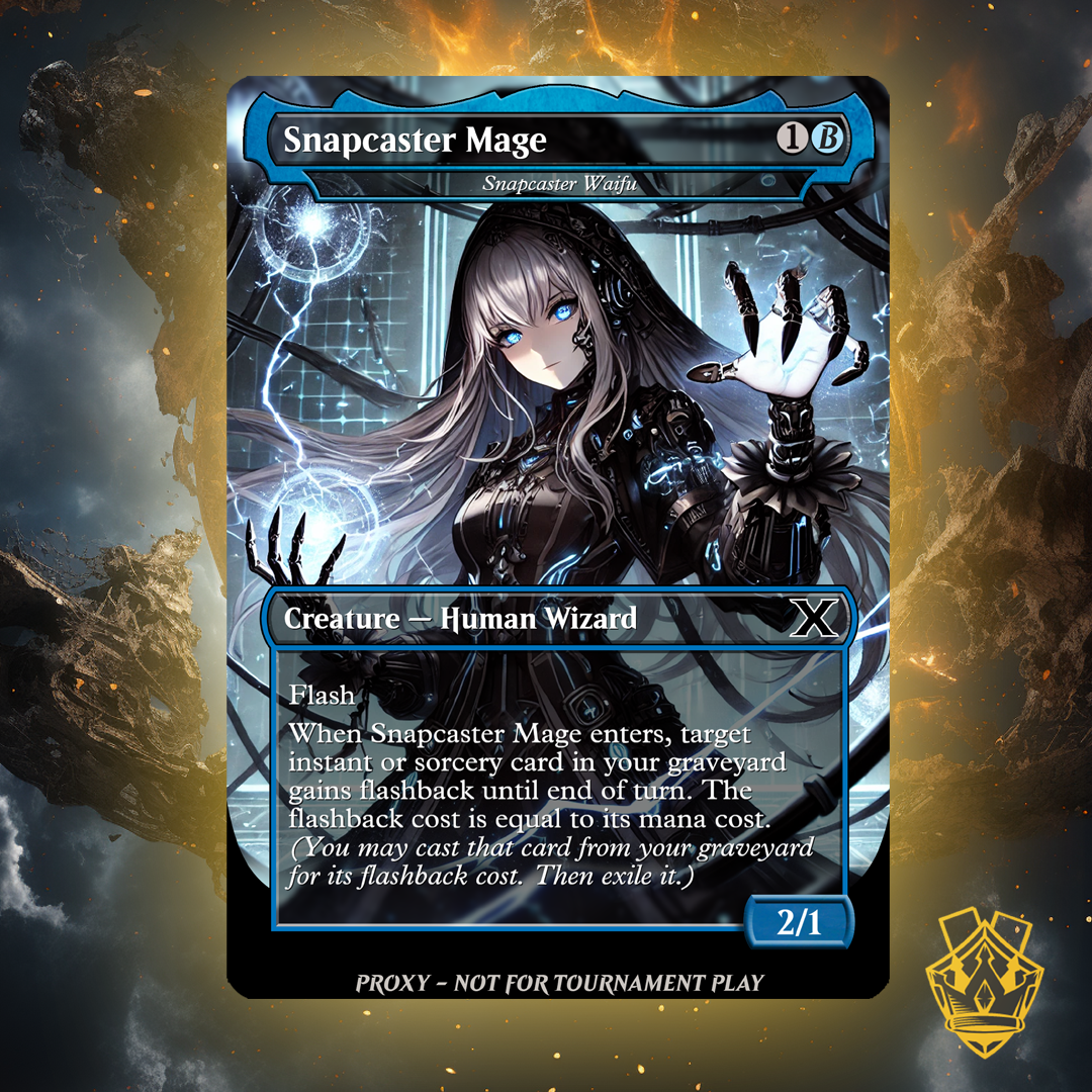 Snapcaster Mage – MTG Custom Proxy Card