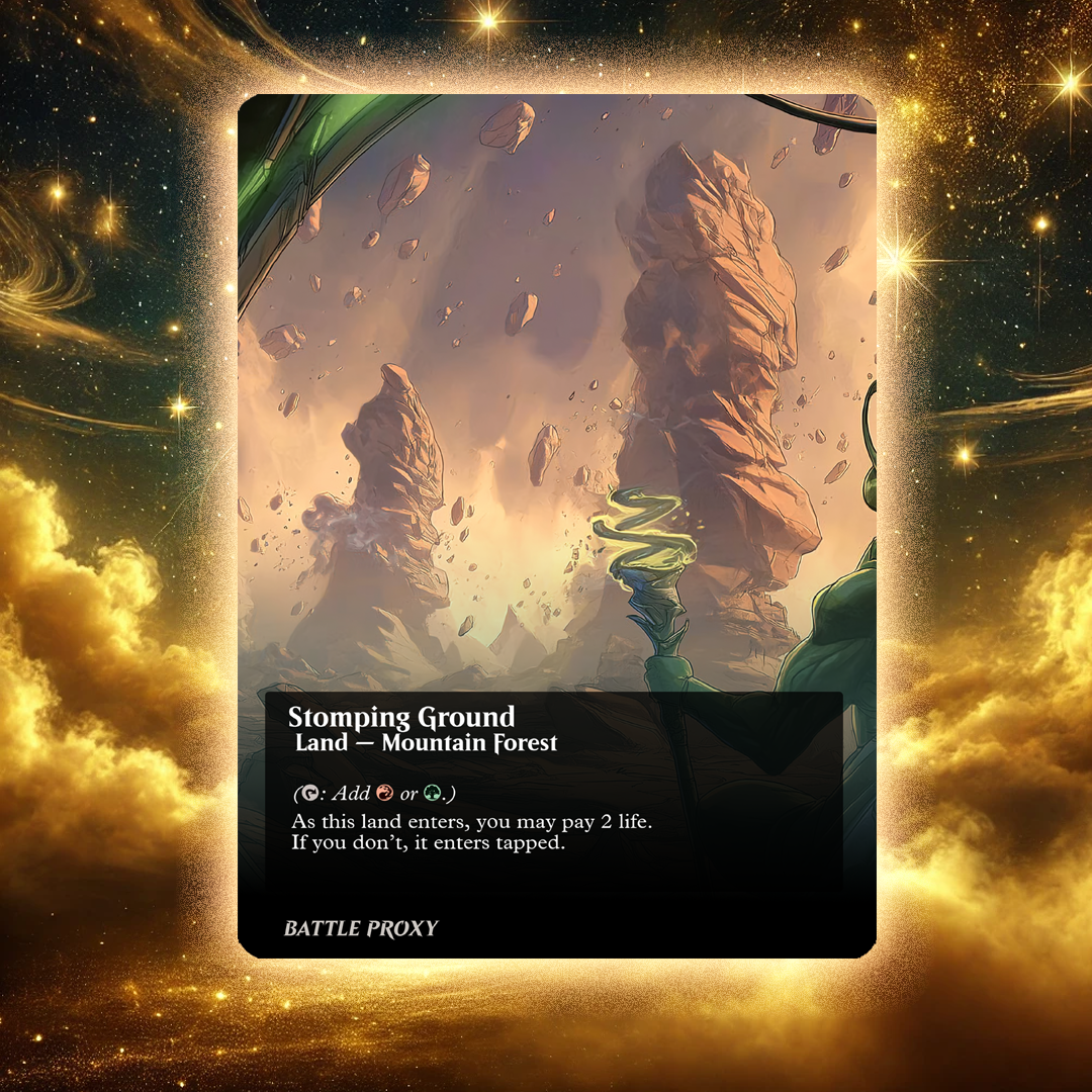 Edge of Eternities Proxy Land Pack