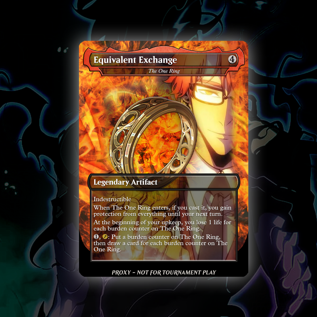 MTG Custom Proxy - Solo Leveling Bundle – FREE ONE RING