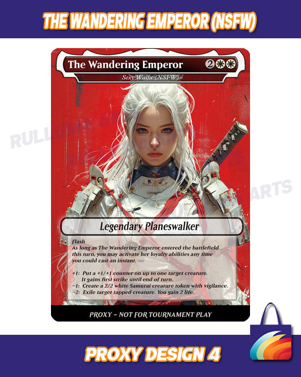 The Wandering Emperor - MTG Proxy - NSFW Version