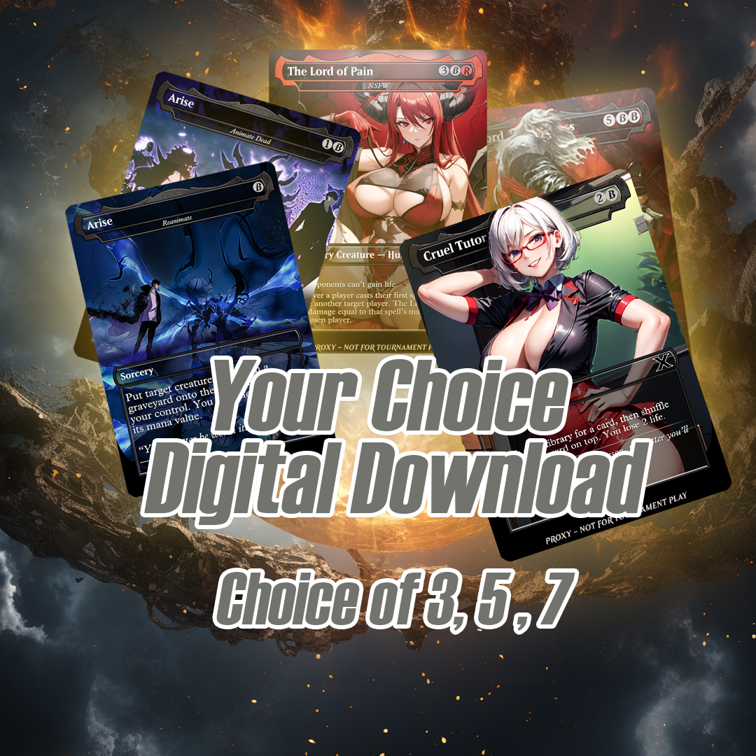MTG Proxy Card - Your Choice Digital Download