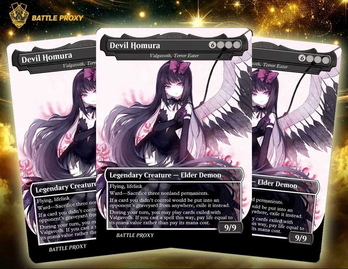 MTG Custom Proxy - Devil Homura - Madoka