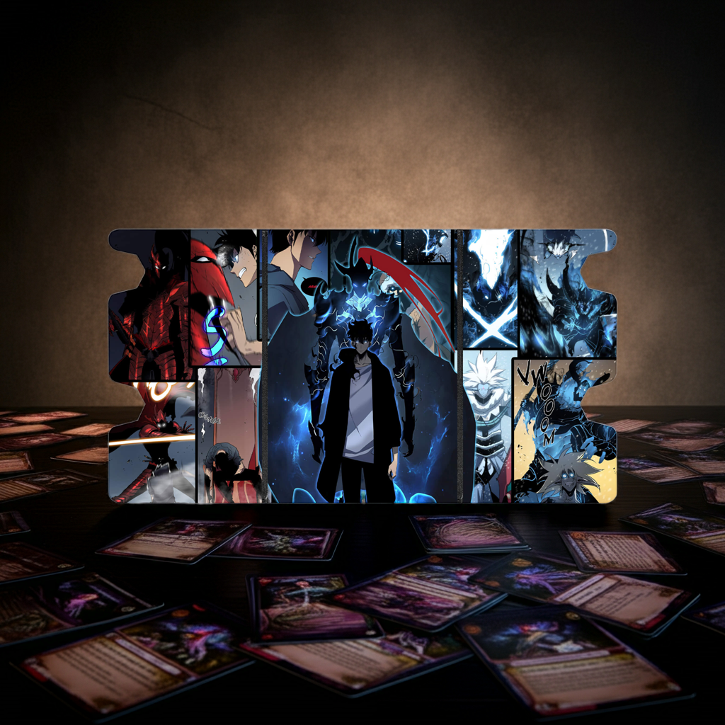 Solo Leveling Deck Box (Mach 3) - Anime-Inspired TCG Deck Box