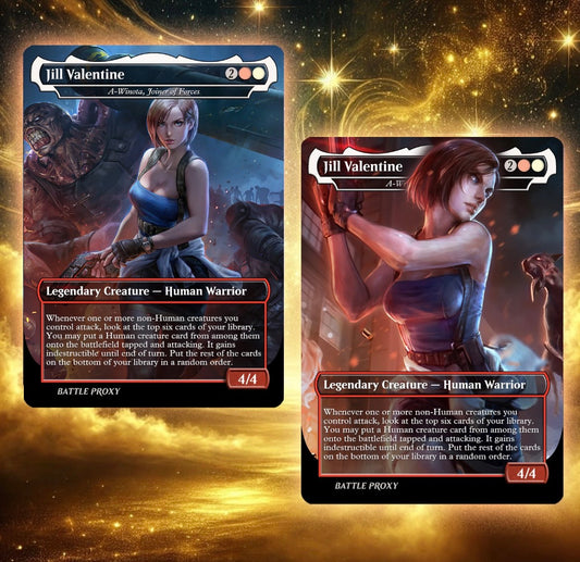 MTG Custom Proxy - Jill Valentine – Resident Evil