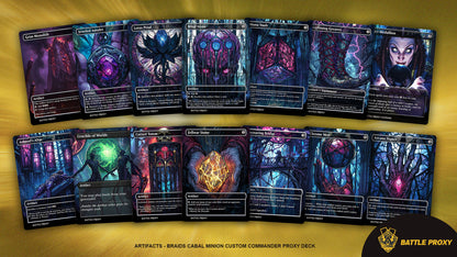 Custom EDH Proxy Deck – Braids Commander Deck (MTG Proxies)
