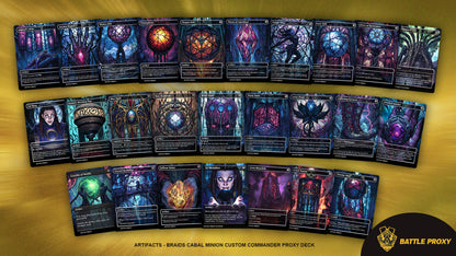 Custom EDH Proxy Deck – Braids Commander Deck (MTG Proxies)