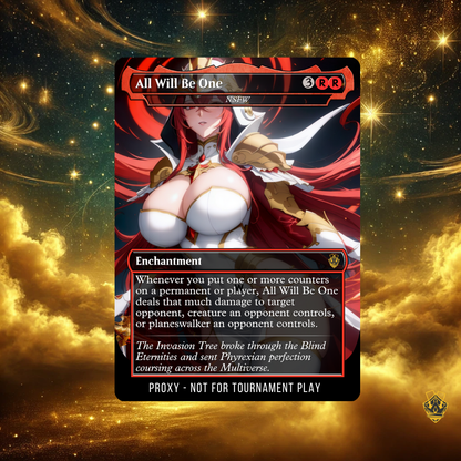 All Will Be One – MTG Custom Proxy Card