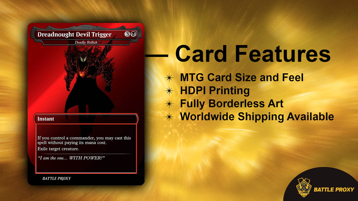 Custom EDH Proxy Deck – Tribal Knights Commander Deck - Devil May Cry