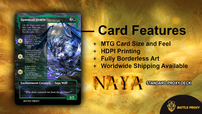 Custom Standard Proxy Deck – Standard Naya Final Fantasy