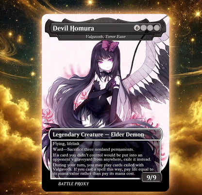 MTG Custom Proxy - Devil Homura - Madoka