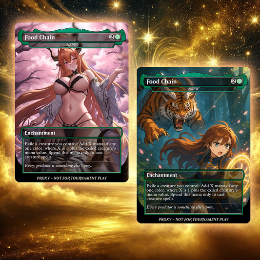 Food Chain - MTG Custom Proxy - NSFW