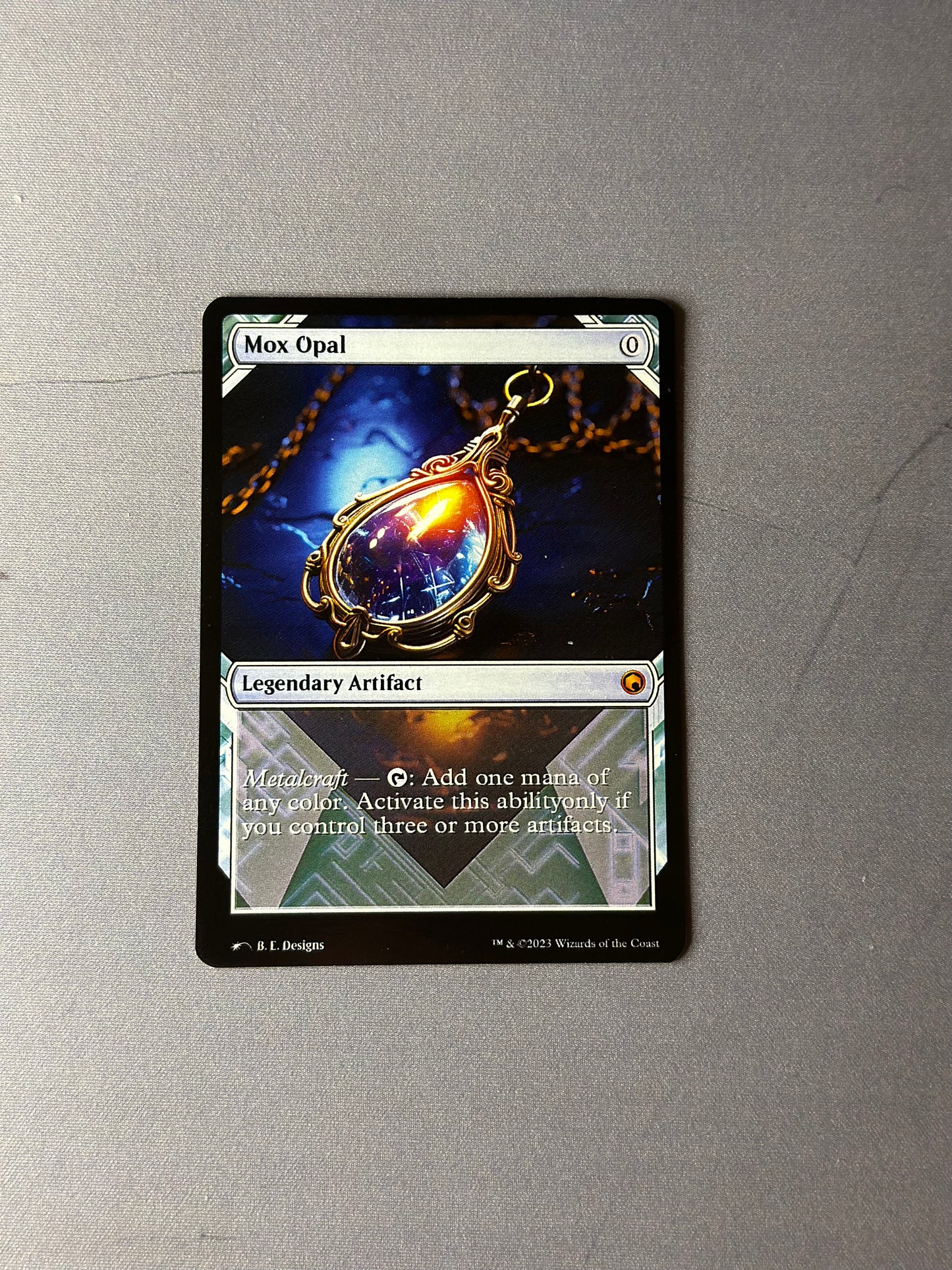 Mox Opal Proxy Magic Card MTG Proxies Battle Proxy Mox Opal Proxy Magic Card MTG Proxies Battle Proxy