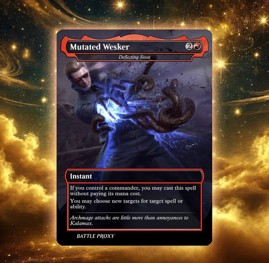 MTG Custom Proxy - Mutated Wesker – Resident Evil