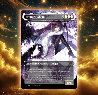 MTG Custom Proxy - Homura Akemi - Madoka