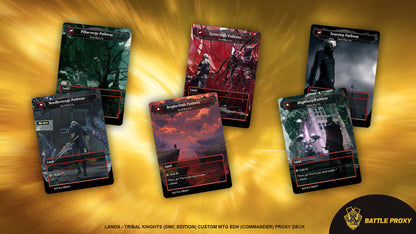 Custom EDH Proxy Deck – Tribal Knights Commander Deck - Devil May Cry