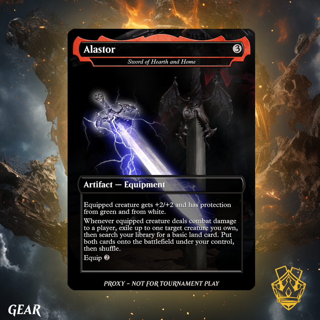 alastor mtg card Dante, Son of Sparda – MTG Custom Proxy Card