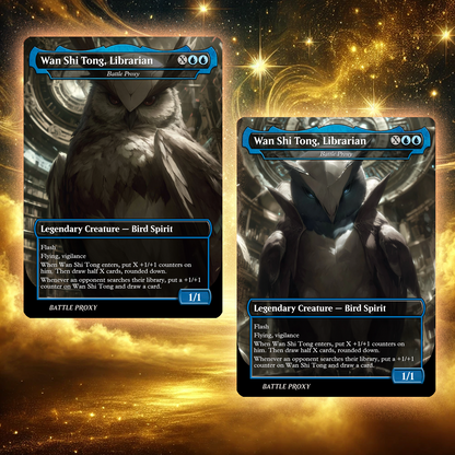 MTG Custom Proxy Card - Wan Shi Tong, Librarian