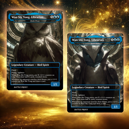 MTG Custom Proxy Card - Wan Shi Tong, Librarian