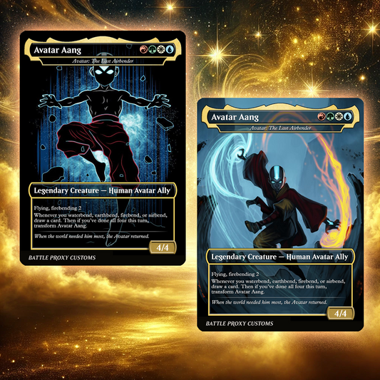 MTG Custom Proxy Card - Avatar Aang - Avatar: The Last Airbender