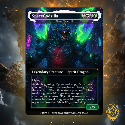 Betor, Kin to All (SpaceGodzilla) MTG Custom Proxy Card Battle Proxy Betor, Kin to All (SpaceGodzilla) MTG Custom Proxy Card Battle Proxy