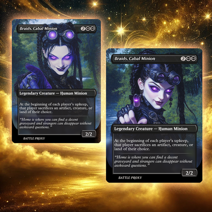 MTG Custom Proxy - Braids, Cabal Minion