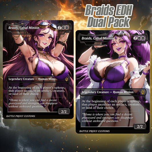 Braids, Cabal Minion - MTG Custom Proxy - NSFW