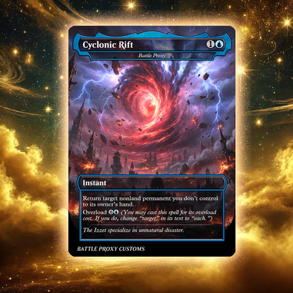 MTG Custom Proxy Card - Cyclonic Rift