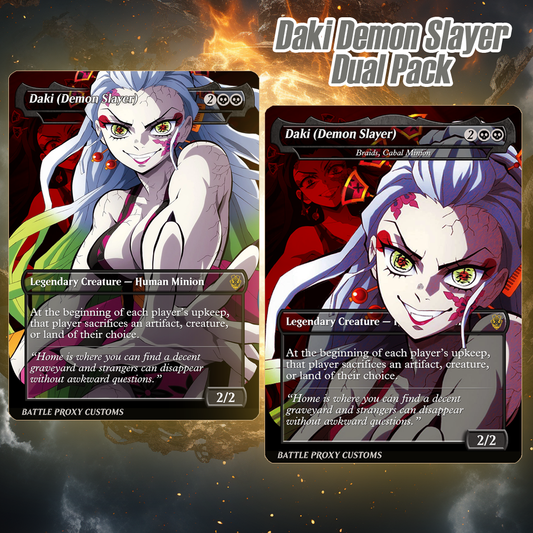 MTG Custom Proxy - Daki [Demon Slayer] – Dual-Faced