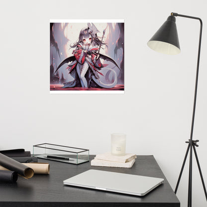 Custom Posters - Cute Chibi Atraxa Print from Magic: The Gathering