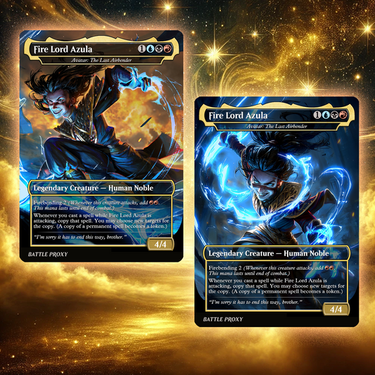 MTG Custom Proxy Card - Fire Lord Azula - Avatar: The Last Airbender