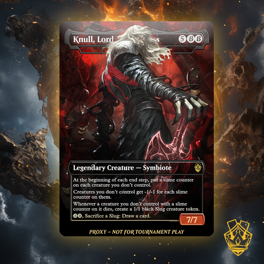 Toxrill, the Corrosive – MTG Custom Proxy Card - Knull