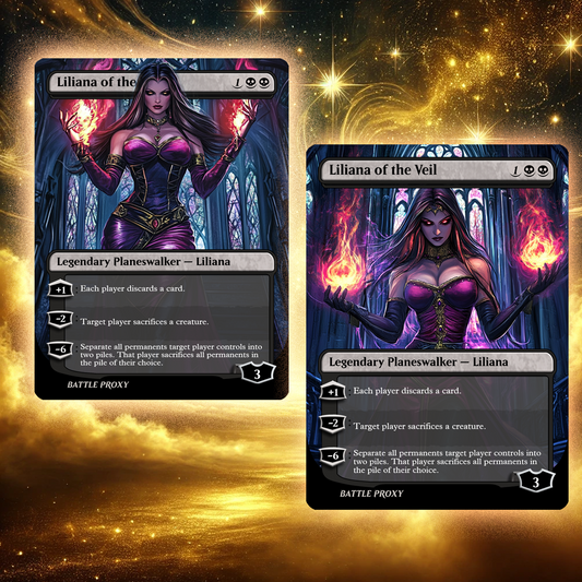 MTG Custom Proxy - Liliana of the Veil [Double-Sided]