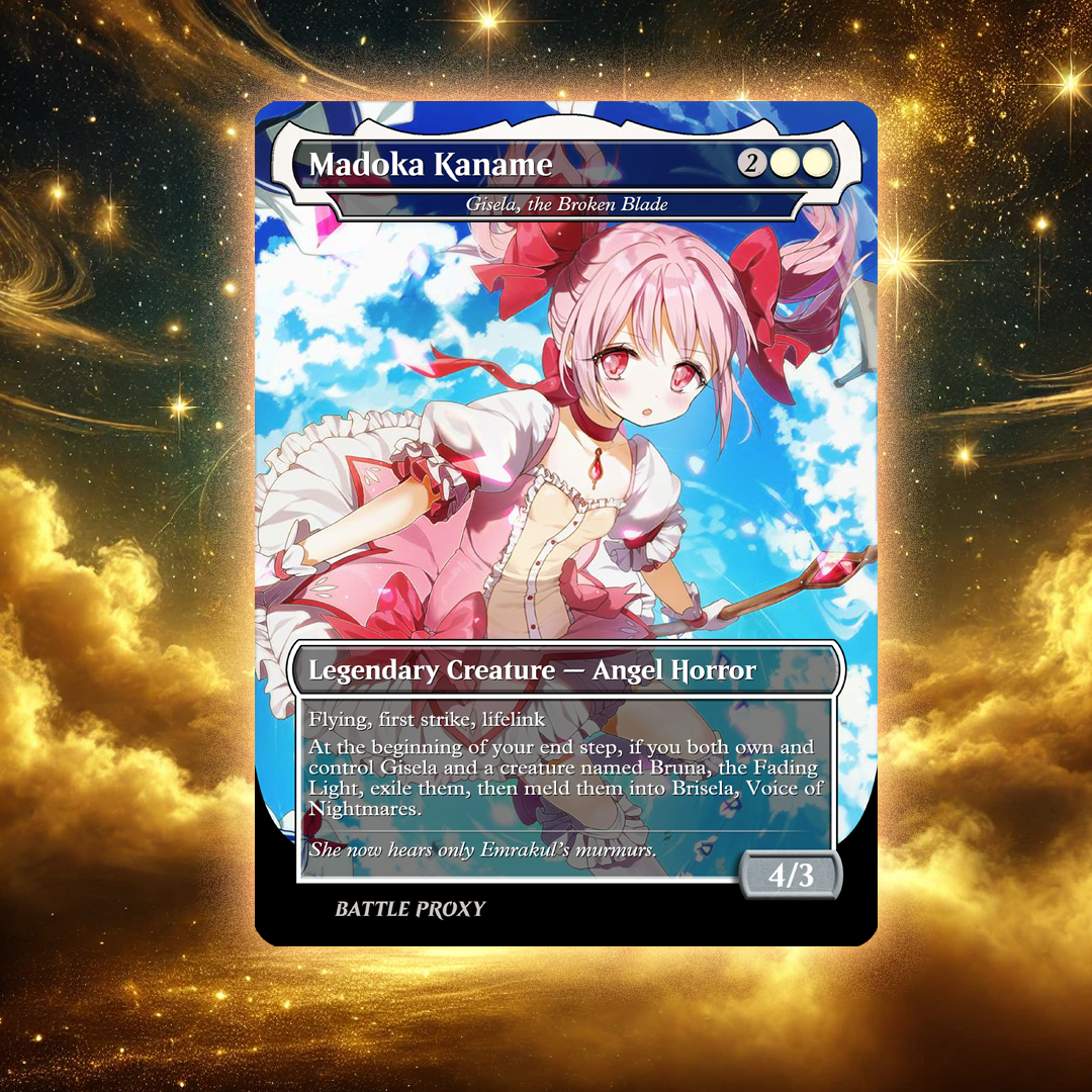 MTG Custom Proxy - Madoka Kaname - Madoka