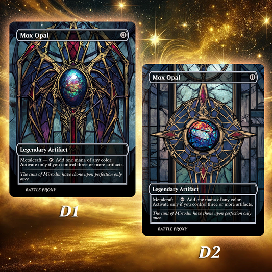 MTG Custom Proxy - Mox Opal [Double-Sided]