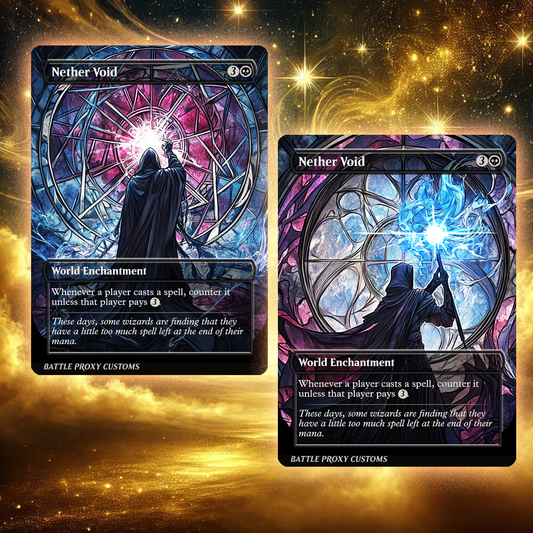 MTG Custom Proxy - Nether Void [Dual-Faced]