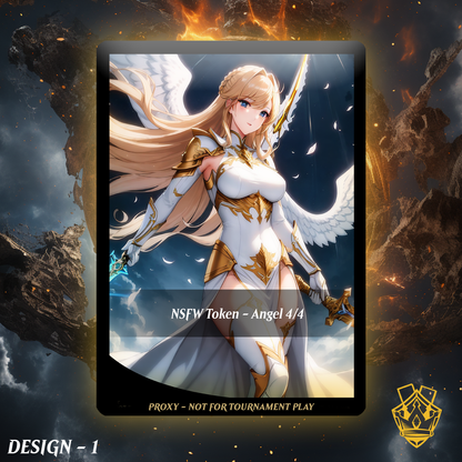Angel Token  - MTG Proxy - NSFW Version