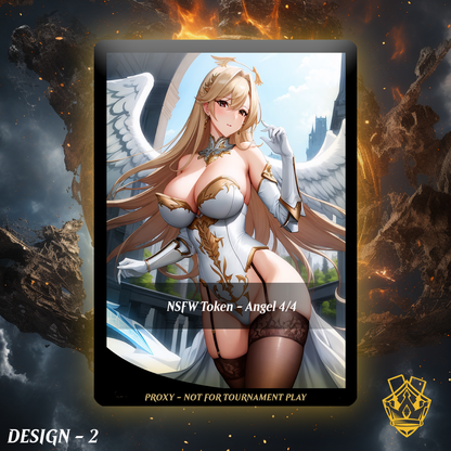 Angel Token  - MTG Proxy - NSFW Version