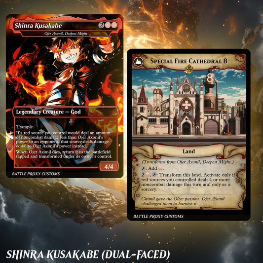 Shinra Kusakabe - FireForce – Dual-Faced