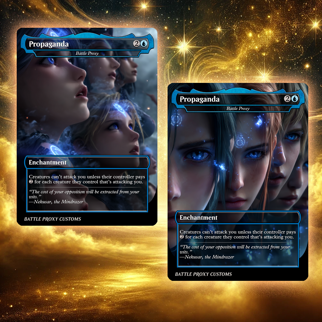 MTG Custom Proxy Card - Propaganda (Final Fantasy)