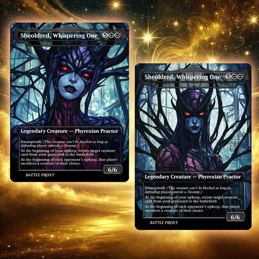 MTG Custom Proxy - Sheoldred, Whispering One[Double-Sided]