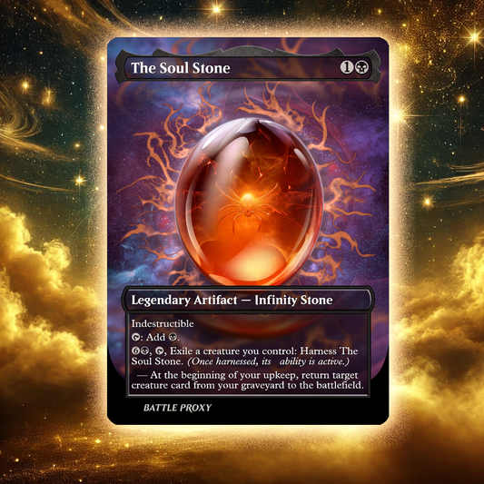 MTG Custom Proxy - Soul Stone - Spider-Man (SPM)