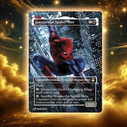 MTG Custom Proxy - Spectacular Spider-Man - Spider-Man series