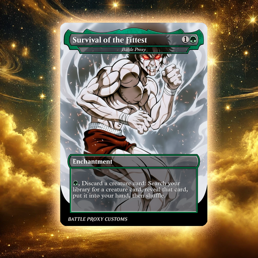 MTG Custom Proxy Card - Survival of the Fittest