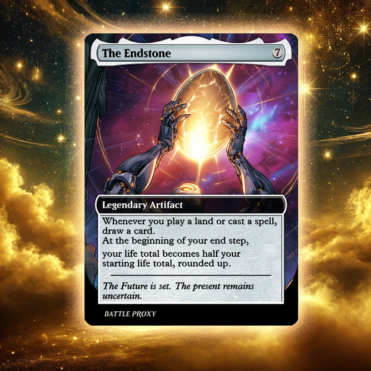 MTG Custom Proxy - The Endstone - Edge of Eternities