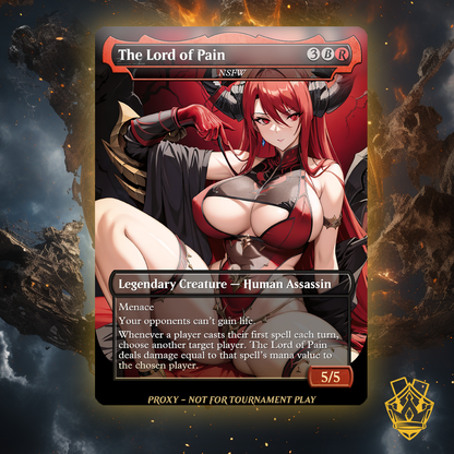 The Lord of Pain – MTG Custom Proxy Card