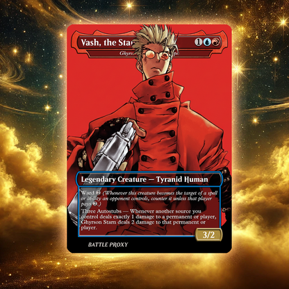 MTG Custom Proxy Card - Ghyrson Stan, Kelemorph - Vash Stampede