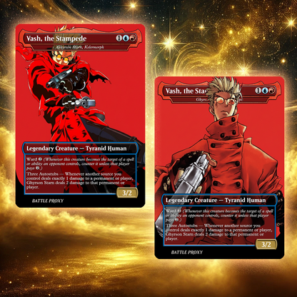 MTG Custom Proxy Card - Ghyrson Stan, Kelemorph - Vash Stampede