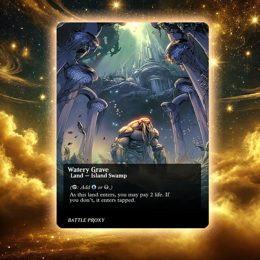 MTG Custom Proxy - Watery Grave - Edge of Eternities