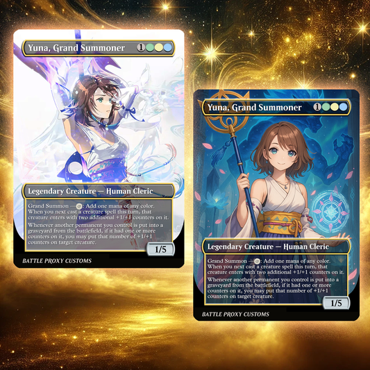 MTG Custom Proxy - Yuna, Grand Summoner – Final Fantasy